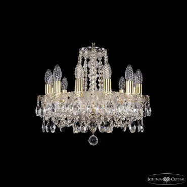 Подвесная люстра Bohemia Ivele Crystal 1402 1402/12/141 G