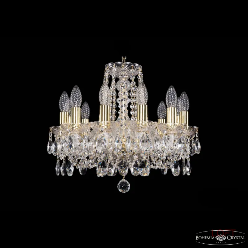 Подвесная люстра Bohemia Ivele Crystal 1402 1402/12/141 G