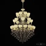 Подвесная люстра Bohemia Ivele Crystal AL7801 AL78101/16+8+8/300/3d B WMN P1 U Wave