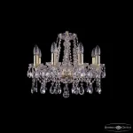Подвесная люстра Bohemia Ivele Crystal 1413 1413/8/165 G