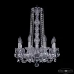 Подвесная люстра Bohemia Ivele Crystal 1402 1402/8/141/h-57 Ni Подвесная люстра Bohemia Ivele Crystal 1402 1402/8/141/h-57 Ni