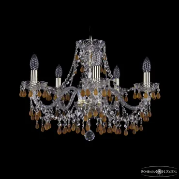 Подвесная люстра Bohemia Ivele Crystal 1410 1410/5/195 G V1003 Подвесная люстра Bohemia Ivele Crystal 1410 1410/5/195 G V1003