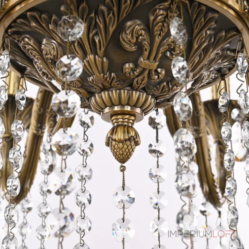 Подвесная люстра Bohemia Ivele Crystal AL7901 AL79101/8/250 B FP