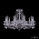 Подвесная люстра Bohemia Ivele Crystal 1402 1402/10/240 Ni