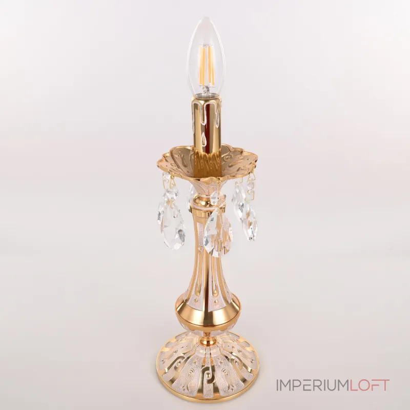 Настольная лампа Bohemia Ivele Crystal AL77 AL77100L/1-32 GW