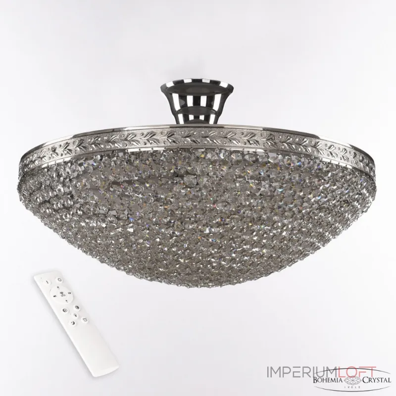 Потолочная люстра Bohemia Ivele Crystal 1932 19321/45IV/LED-DIM Ni Потолочная люстра Bohemia Ivele Crystal 1932 19321/45IV/LED-DIM Ni
