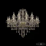 Подвесная люстра Bohemia Ivele Crystal 1415 1415/16+8/360 G R801