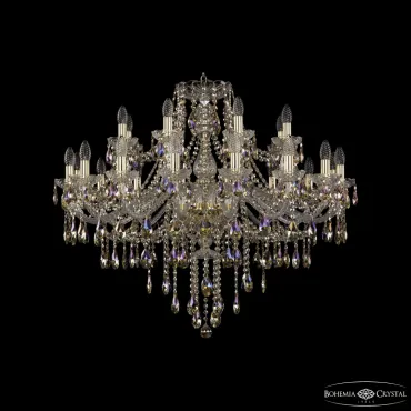 Подвесная люстра Bohemia Ivele Crystal 1415 1415/16+8/360 G R801 Подвесная люстра Bohemia Ivele Crystal 1415 1415/16+8/360 G R801
