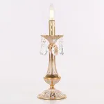 Настольная лампа Bohemia Ivele Crystal AL77 AL77100L/1-32 GW