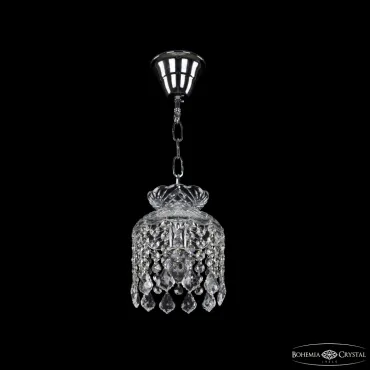 Подвесной светильник Bohemia Ivele Crystal 1478 14781/15 Ni Leafs Подвесной светильник Bohemia Ivele Crystal 1478 14781/15 Ni Leafs