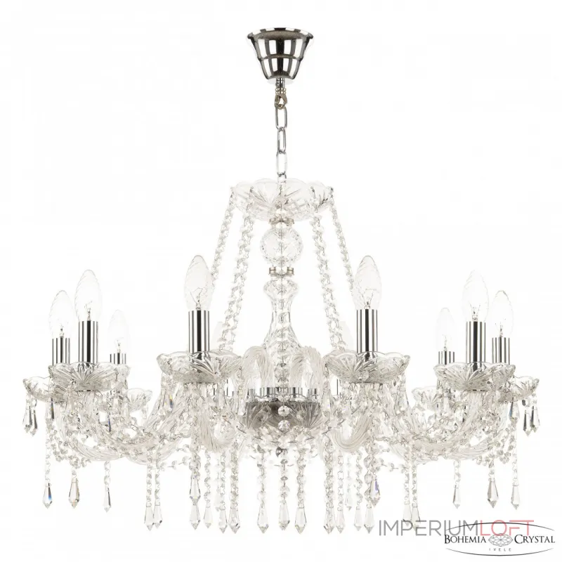 Подвесная люстра Bohemia Ivele Crystal 104 104/10/240 Ni