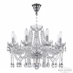 Люстра Bohemia Ivele Crystal 5413 5413/8/200 Ni Clear/M-1H от ImperiumLoft