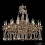 Подвесная люстра Bohemia Ivele Crystal 1413 1413/16+8+4/300 G M721