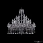 Подвесная люстра Bohemia Ivele Crystal 1413 1413/24+12+6/530 Ni