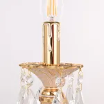 Настольная лампа Bohemia Ivele Crystal AL77 AL77100L/1-32 GW