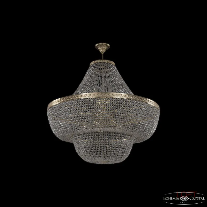 Подвесная люстра Bohemia Ivele Crystal 1909 19091/H1/100IV G Подвесная люстра Bohemia Ivele Crystal 1909 19091/H1/100IV G