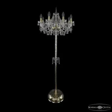 Торшер Bohemia Ivele Crystal 1410 1410T2/8/195-160 G V0300