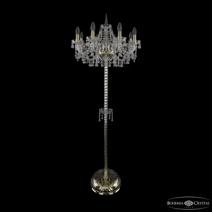 Торшер Bohemia Ivele Crystal 1410 1410T2/8/195-160 G V0300 от ImperiumLoft
