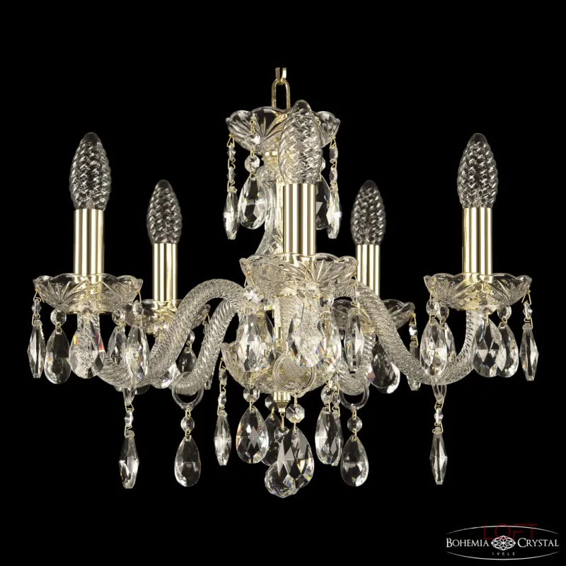 Подвесная люстра Bohemia Ivele Crystal 117 117/5/141 G
