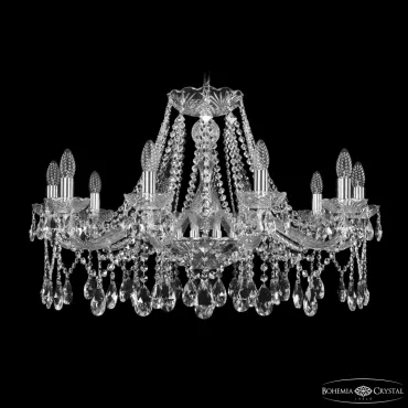 Люстра Bohemia Ivele Crystal 1413 1413/10/300 Ni