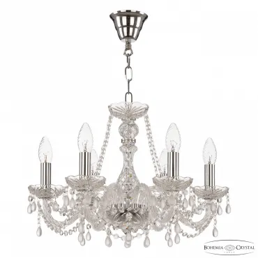 Подвесная люстра Bohemia Ivele Crystal 112 112/6/165 Ni V0300