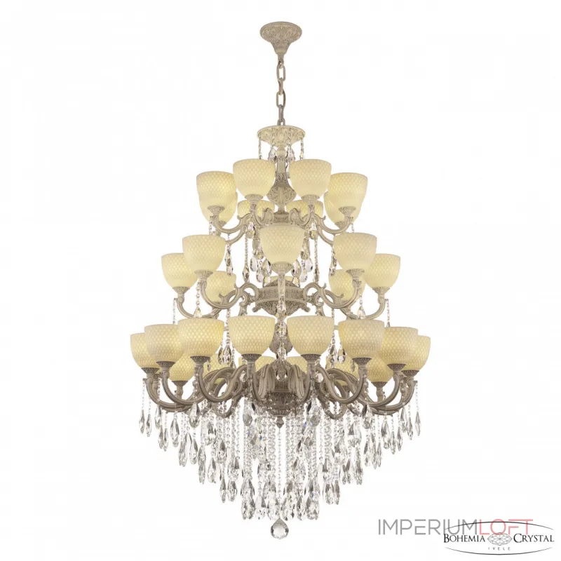 Подвесная люстра Bohemia Ivele Crystal AL7801 AL78101/16+8+8/300/3d B WMN P1 U Wave