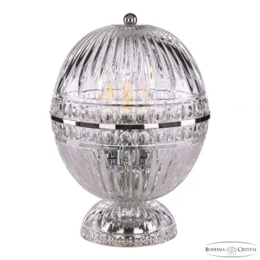 Настольная лампа Bohemia Ivele Crystal 5680 5480L/20 Ni Clear/M-1G