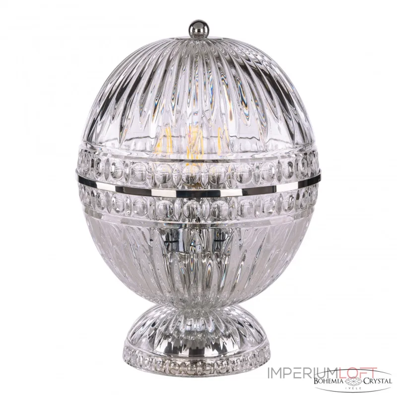 Настольная лампа Bohemia Ivele Crystal 5680 5480L/20 Ni Clear/M-1G Настольная лампа Bohemia Ivele Crystal 5680 5480L/20 Ni Clear/M-1G