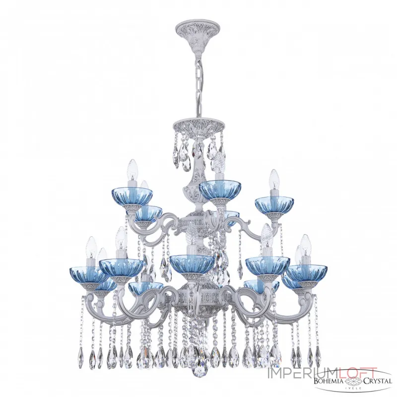 Подвесная люстра Bohemia Ivele Crystal AL7801 AL78101/10+5/250/2D A WMN P Aquamarine/M-1H Подвесная люстра Bohemia Ivele Crystal AL7801 AL78101/10+5/250/2D A WMN P Aquamarine/M-1H