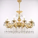 Подвесная люстра Bohemia Ivele Crystal AL7901 AL79101/10/250 A G