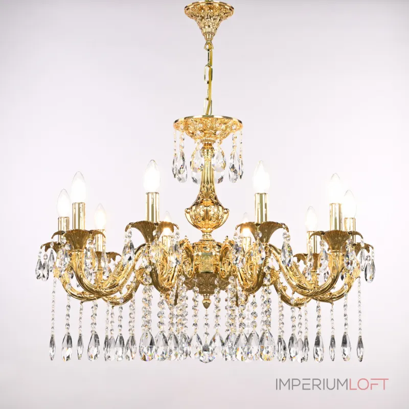 Подвесная люстра Bohemia Ivele Crystal AL7901 AL79101/10/250 A G Подвесная люстра Bohemia Ivele Crystal AL7901 AL79101/10/250 A G