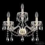 Бра Bohemia Ivele Crystal 5413 5413B/2+1/165 G Clear/M-1G