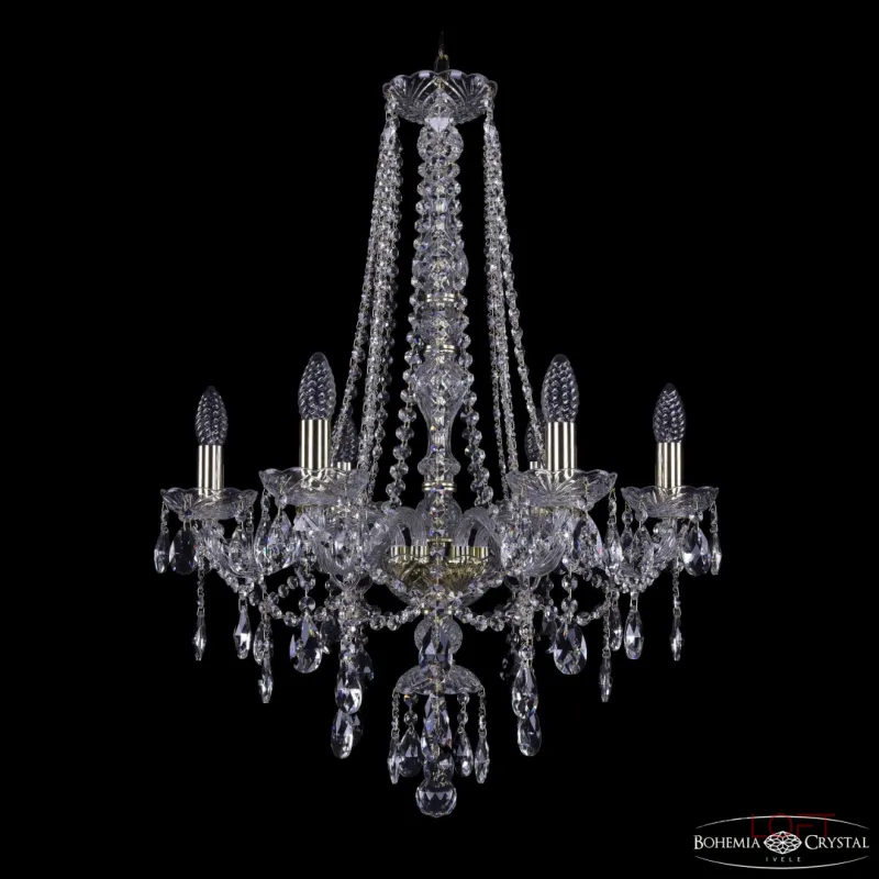 Подвесная люстра Bohemia Ivele Crystal 1415 1415/6/200/h-75 G