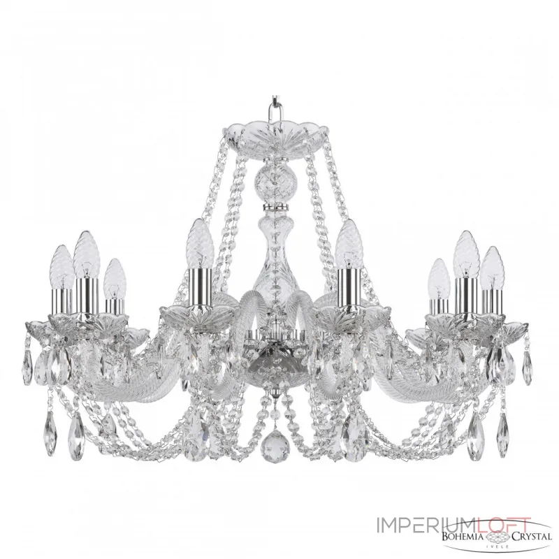 Подвесная люстра Bohemia Ivele Crystal 101 101/10/240 Ni