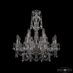 Подвесная люстра Bohemia Ivele Crystal 1411 1411/8+4/195/XL-65 Pa