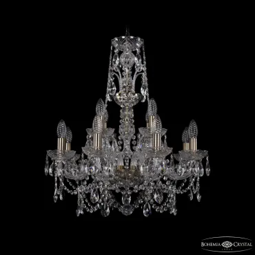 Подвесная люстра Bohemia Ivele Crystal 1411 1411/8+4/195/XL-65 Pa Подвесная люстра Bohemia Ivele Crystal 1411 1411/8+4/195/XL-65 Pa