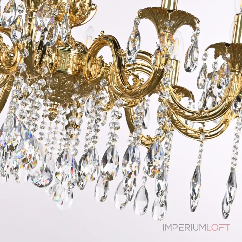 Подвесная люстра Bohemia Ivele Crystal AL7901 AL79101/10/250 A G Подвесная люстра Bohemia Ivele Crystal AL7901 AL79101/10/250 A G