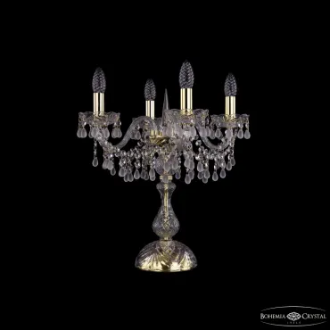 Настольная лампа Bohemia Ivele Crystal 1410 1410L/4/141-47 G V0300