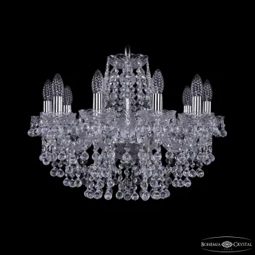 Подвесная люстра Bohemia Ivele Crystal 1409 1409/10/195 Ni