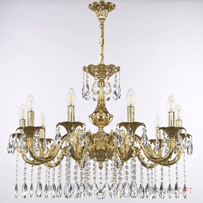 Подвесная люстра Bohemia Ivele Crystal AL7901 AL79101/10/250 A G Подвесная люстра Bohemia Ivele Crystal AL7901 AL79101/10/250 A G