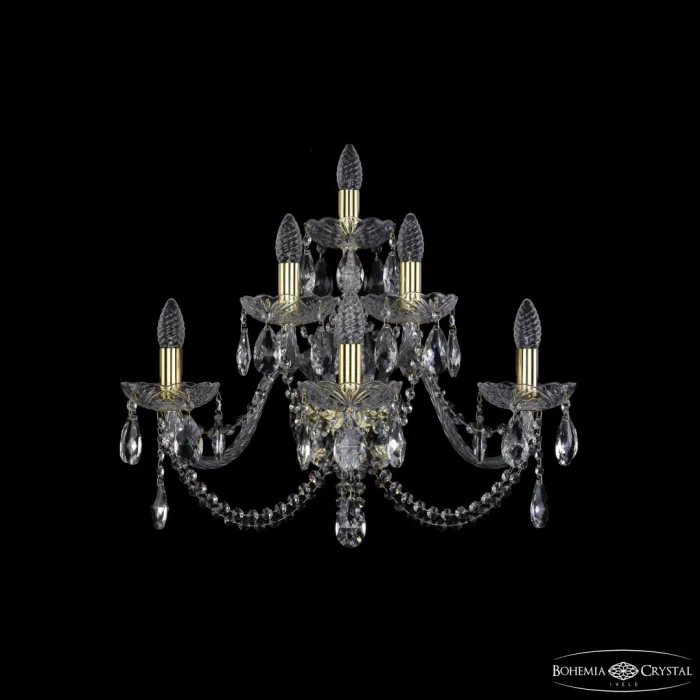 Бра Bohemia Ivele Crystal 1402 1402B/3+2+1/240/XL G от ImperiumLoft