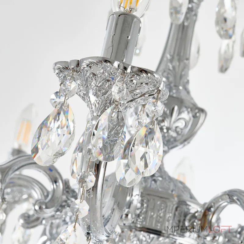Подвесная люстра Bohemia Ivele Crystal AL7801 AL78101/6/175 B Ni