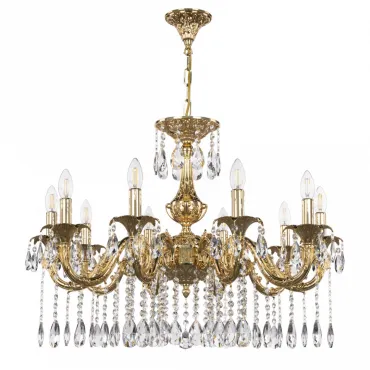Подвесная люстра Bohemia Ivele Crystal AL7901 AL79101/10/250 A G Подвесная люстра Bohemia Ivele Crystal AL7901 AL79101/10/250 A G