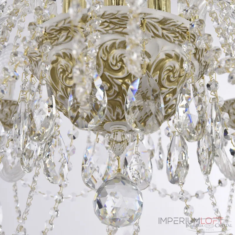 Подвесная люстра Bohemia Ivele Crystal AL1602 AL16302/12/300 WMG Подвесная люстра Bohemia Ivele Crystal AL1602 AL16302/12/300 WMG