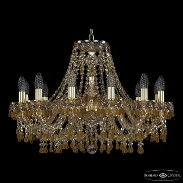 Подвесная люстра Bohemia Ivele Crystal 1410 1410/12/240 G V1003 M721 Подвесная люстра Bohemia Ivele Crystal 1410 1410/12/240 G V1003 M721