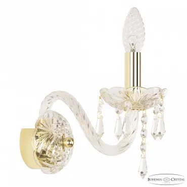 Бра Bohemia Ivele Crystal 104 104B/1/165 G Бра Bohemia Ivele Crystal 104 104B/1/165 G