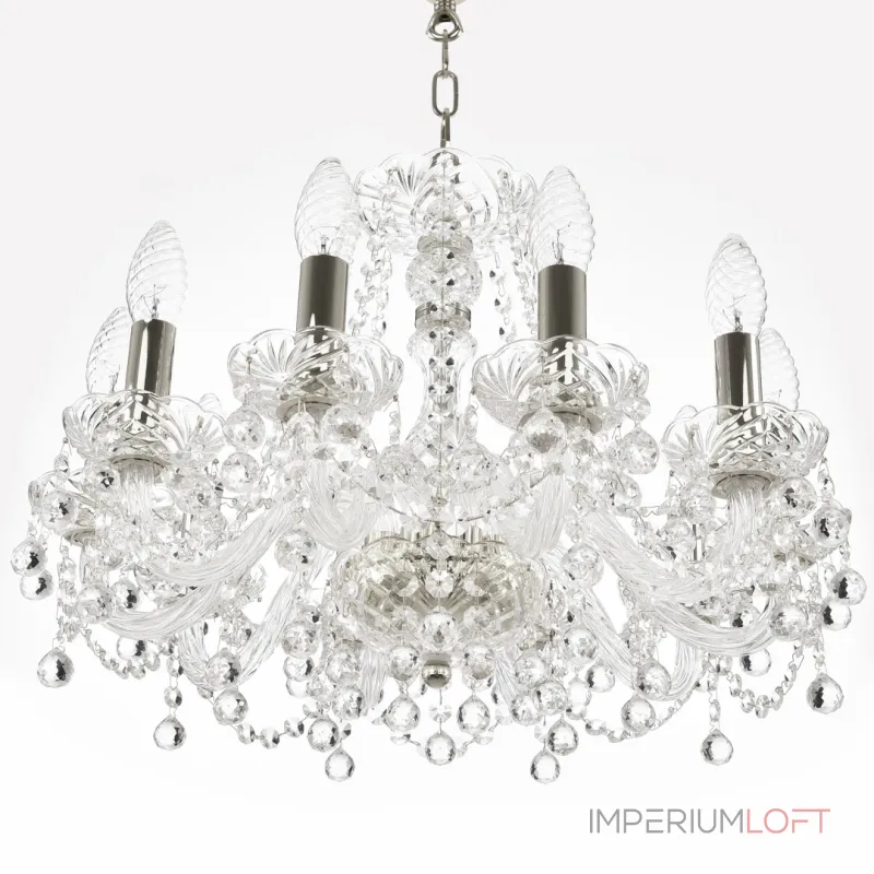Подвесная люстра Bohemia Ivele Crystal 108 108/10/165 Ni