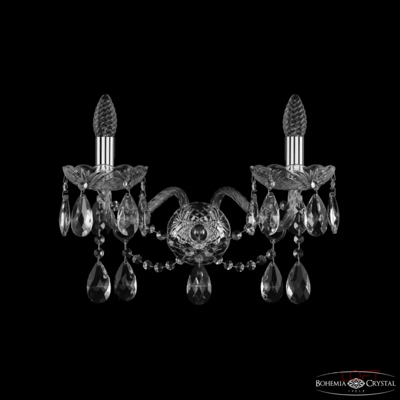 Бра Bohemia Ivele Crystal 1413 1413B/2/200/XL Ni