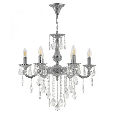 Подвесная люстра Bohemia Ivele Crystal AL7801 AL78101/6/175 B Ni