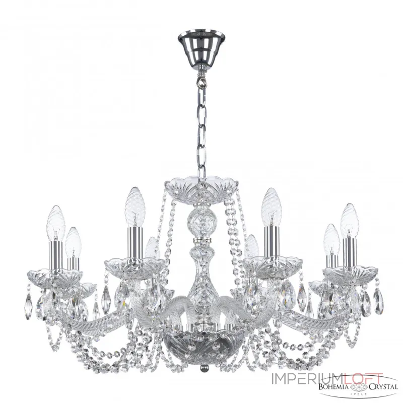 Подвесная люстра Bohemia Ivele Crystal 119 119/8/240 Ni Подвесная люстра Bohemia Ivele Crystal 119 119/8/240 Ni